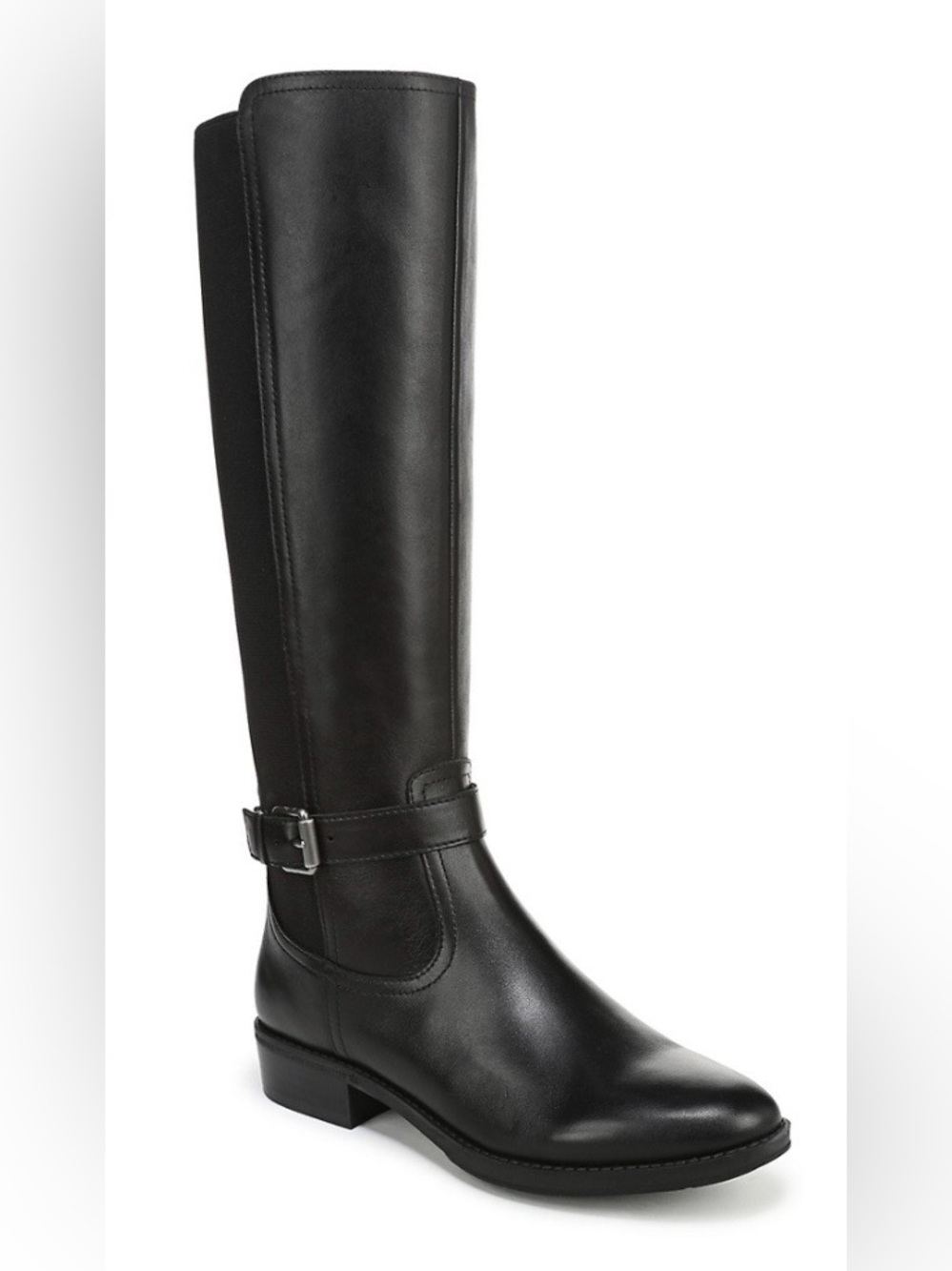 SAM EDELMAN Perin Leather Tall Black Riding Boot - Women's. Beautiful NWOB